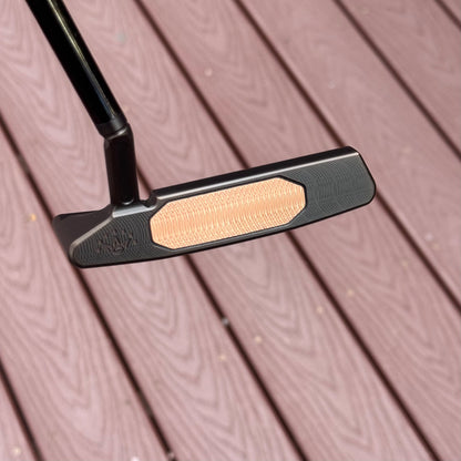 Left Handed Scotty Cameron Studio Style Newport 2.5+ Tellurium Copper Face Insert (Antique Bronze PVD)