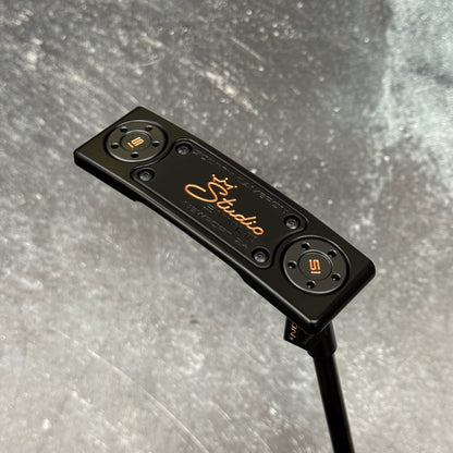 Scotty Cameron Studio Style Newport 2+ Copper Face Insert (Black PVD)