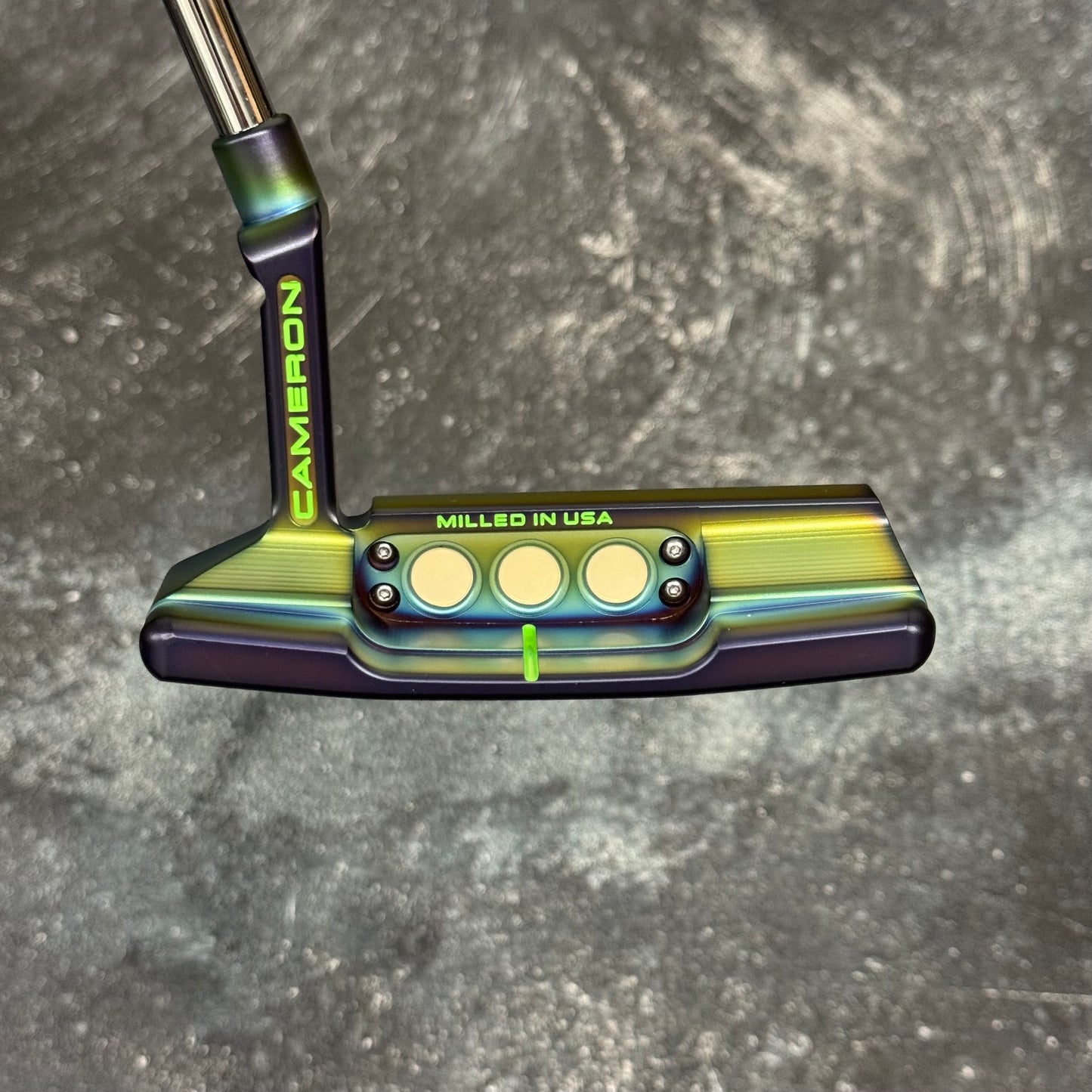 Scotty Cameron Studio Style Newport 2 (Crazy Rainbow PVD)