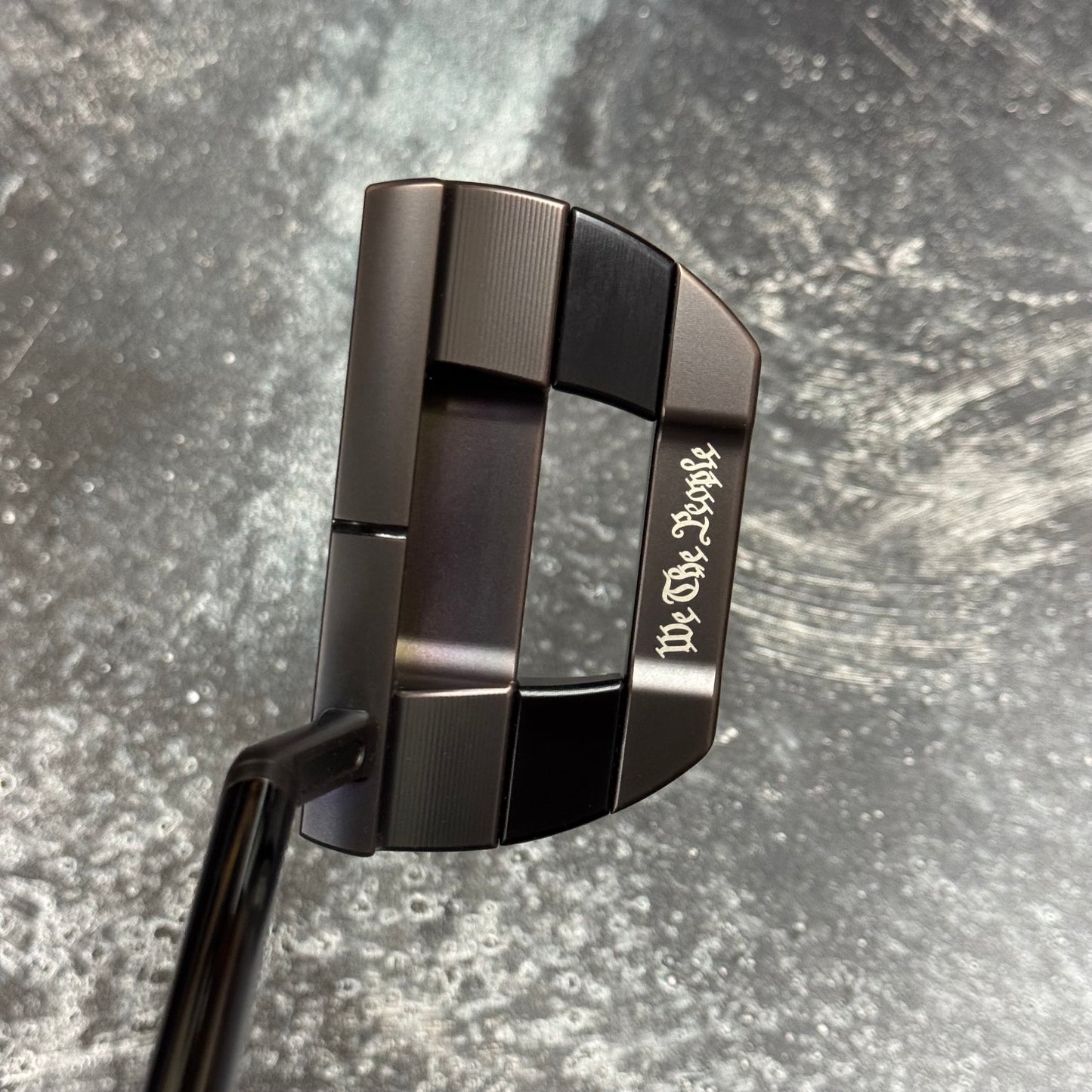 Scotty Cameron Studio Style Fastback 1.5 “We The People” Tellurium Copper Face Insert (Antique Bronze PVD)