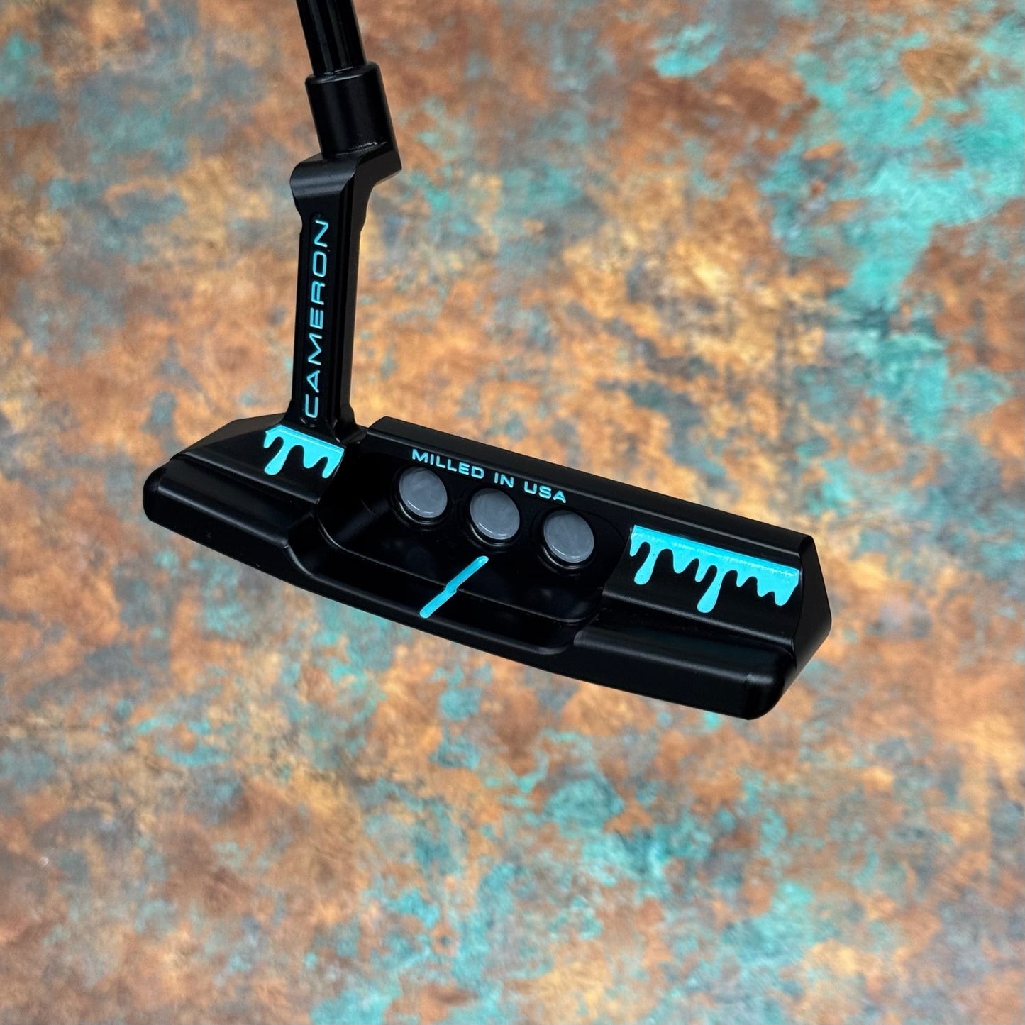 Scotty Cameron Super Select Newport 2 (Black PVD) Drip Print