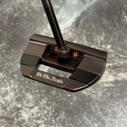 Scotty Cameron Studio Style Fastback OC “We The People” Tellurium Copper Face Insert (Antique Bronze PVD)