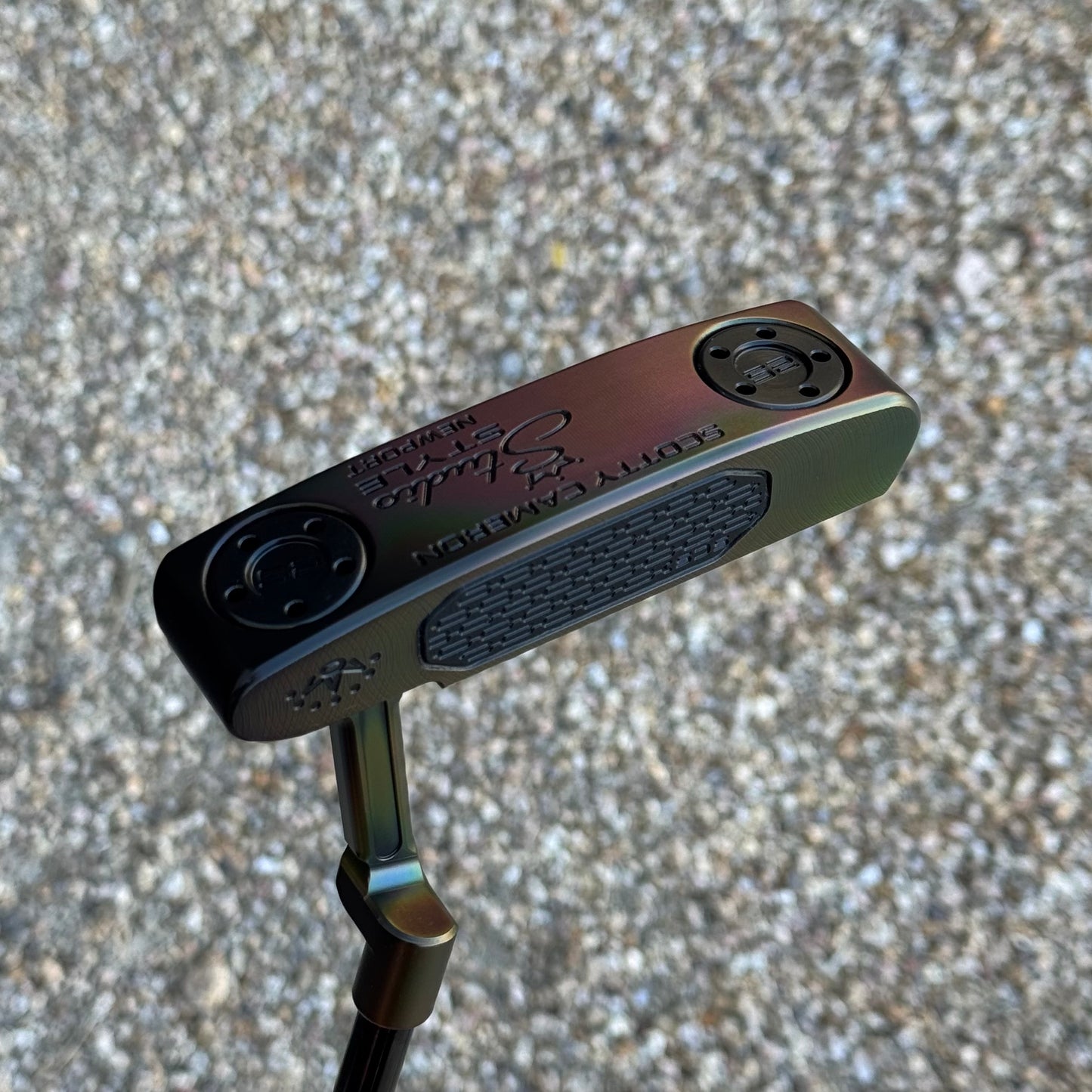 Scotty Cameron Studio Style Newport (Black Rainbow PVD)