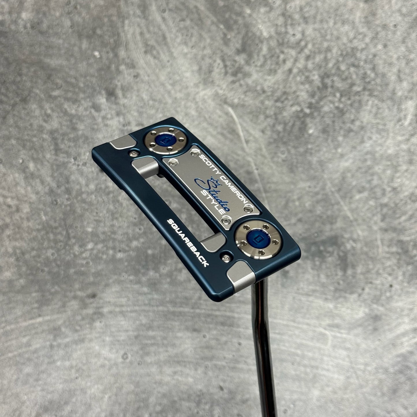 Scotty Cameron Studio Style Squareback (Blue PVD)