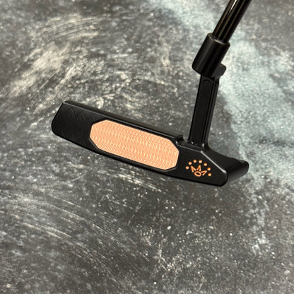 Scotty Cameron Studio Style Newport 2+ Copper Face Insert (Black PVD)