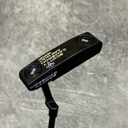 Scotty Cameron Super Select Newport (Black PVD) Purple Drip Print