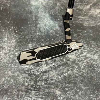Scotty Cameron Studio Style Newport 2 (Black Camo and Bulletback Conversion)