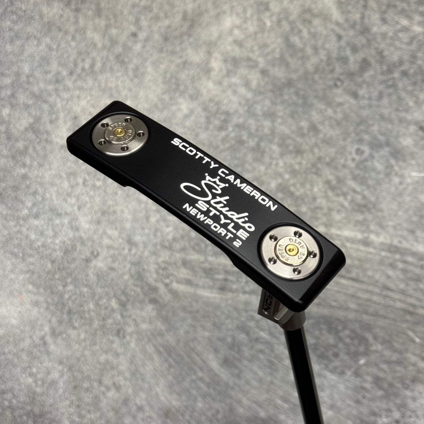 Studio Style Black PVD/Tour Satin Bulletback (Popular Design)