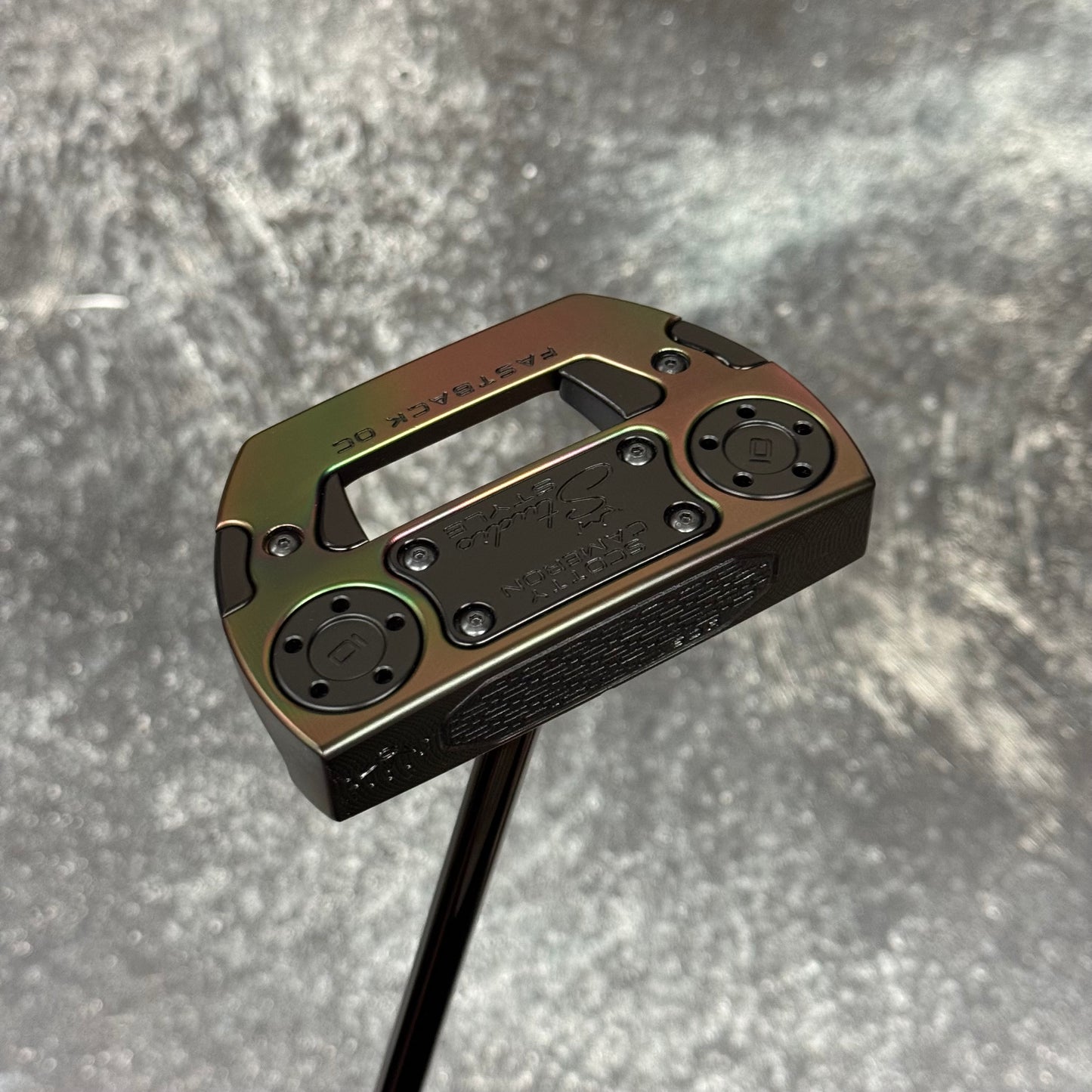 Scotty Cameron Studio Style Fastback OC (Black Rainbow PVD)