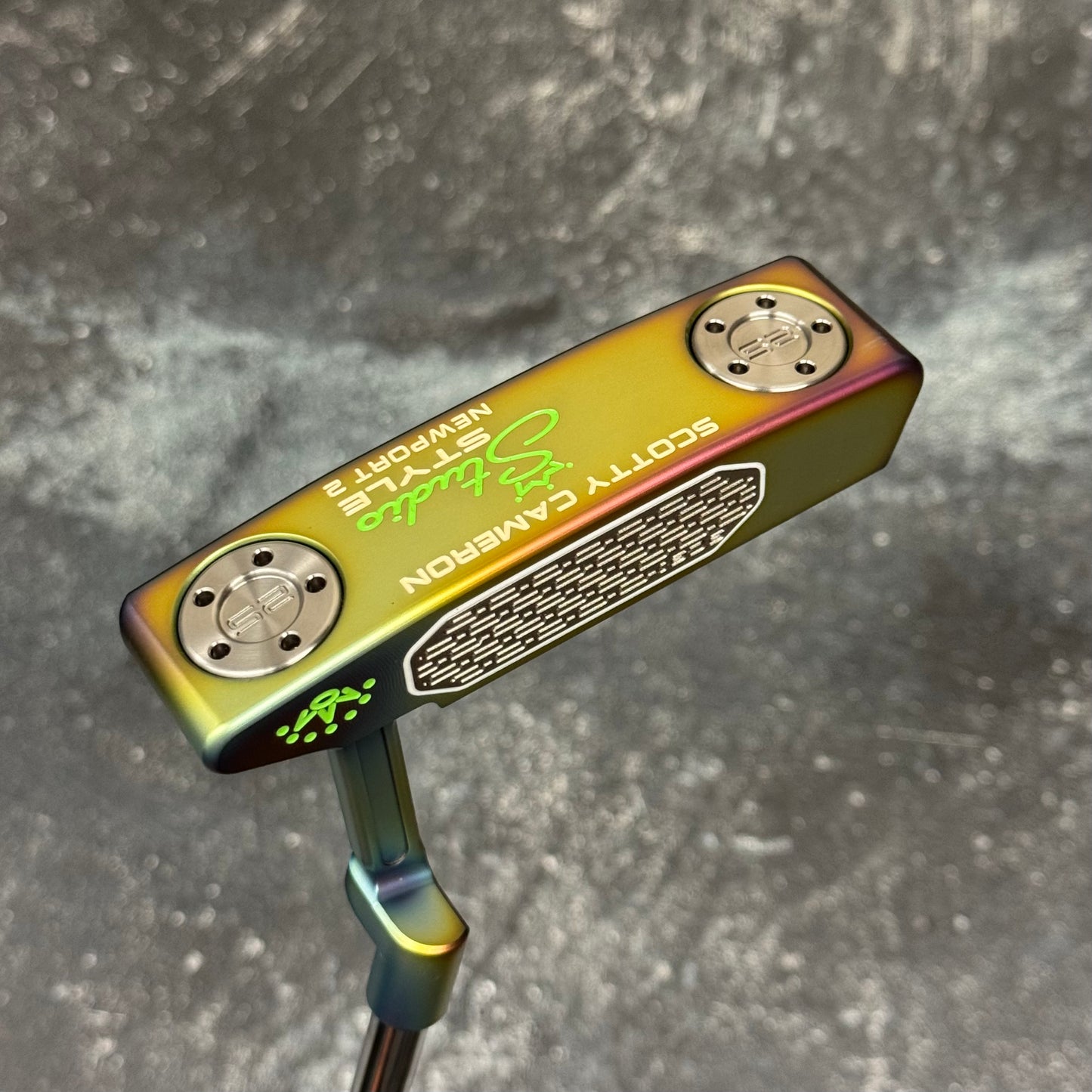 Scotty Cameron Studio Style Newport 2 (Crazy Rainbow PVD)