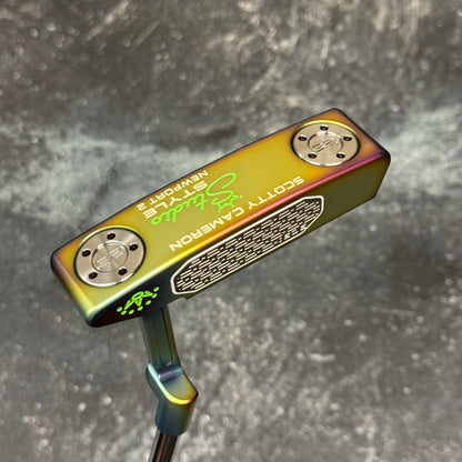 Scotty Cameron Studio Style Newport 2 (Crazy Rainbow PVD)
