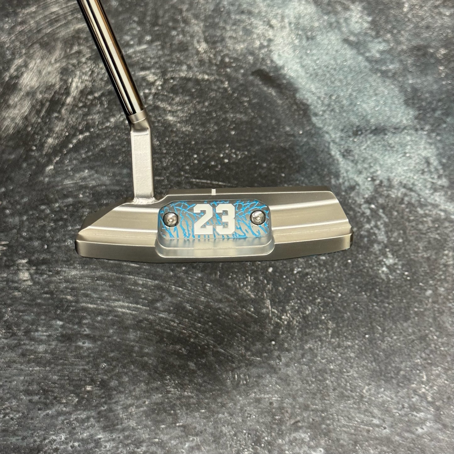 Monaco Short Slant Neck Elephant Print