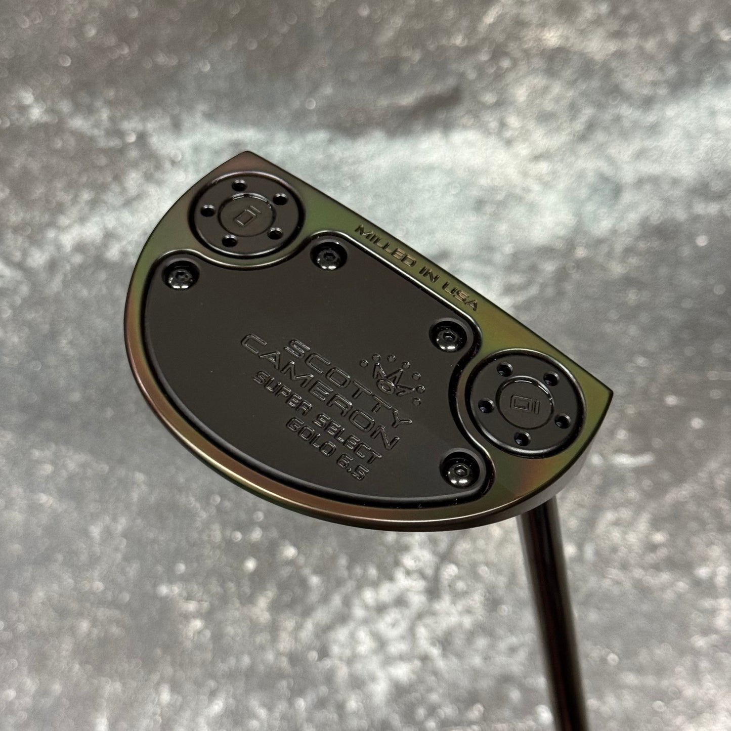 Scotty Cameron Super Select GoLo 6.5 (Black Rainbow PVD)