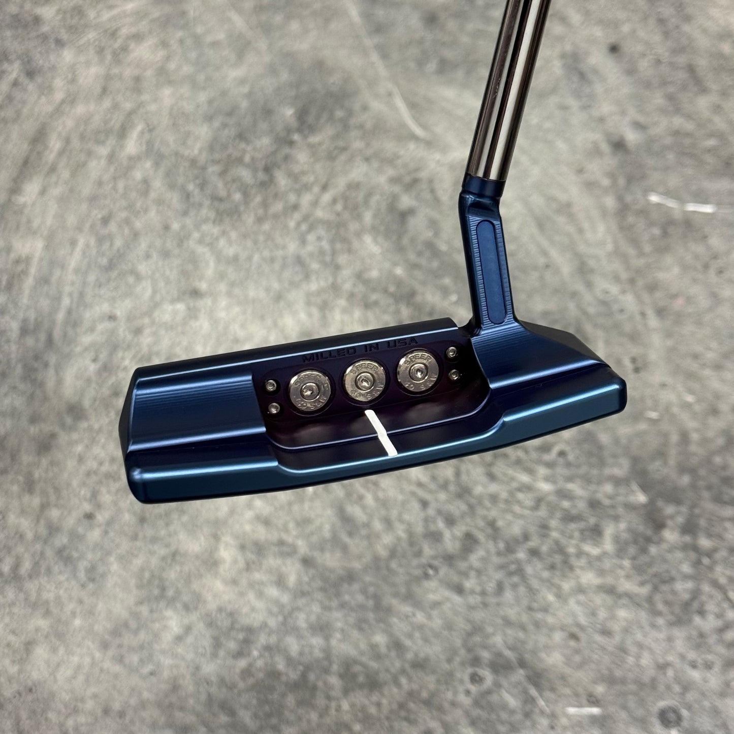 Left Handed - Studio Style Newport 2.5+ Blue PVD Bulletback