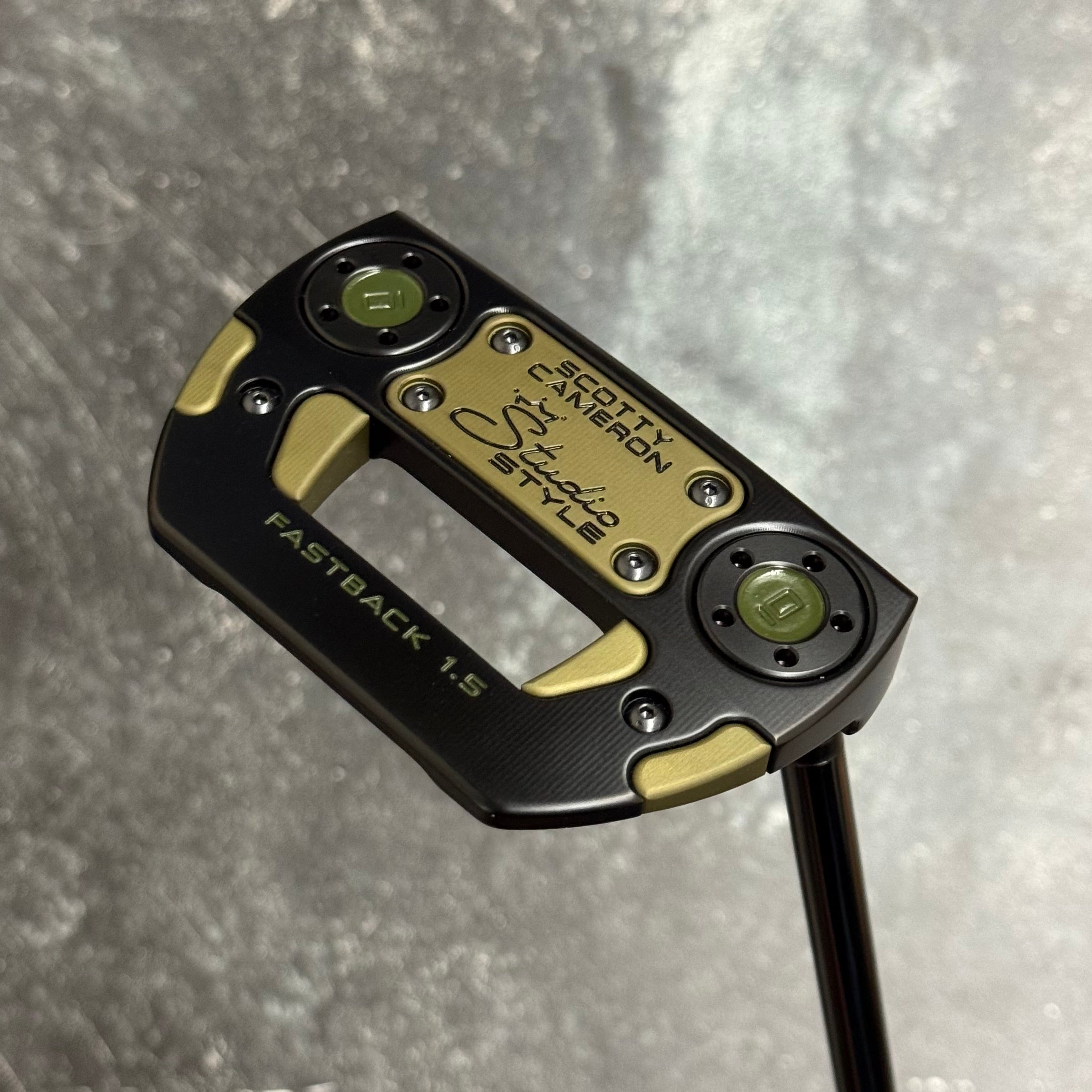 Scotty Cameron Studio Style Fastback 1.5 (Black PVD) – Embrace Putters