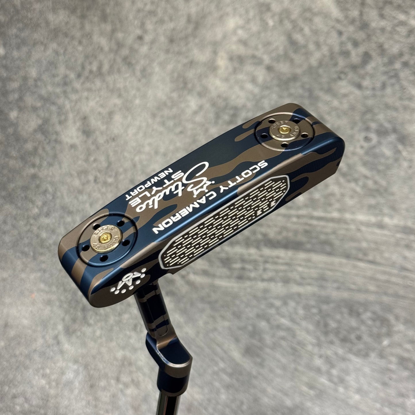 Studio Style Blue Camo Bulletback (Popular Design)