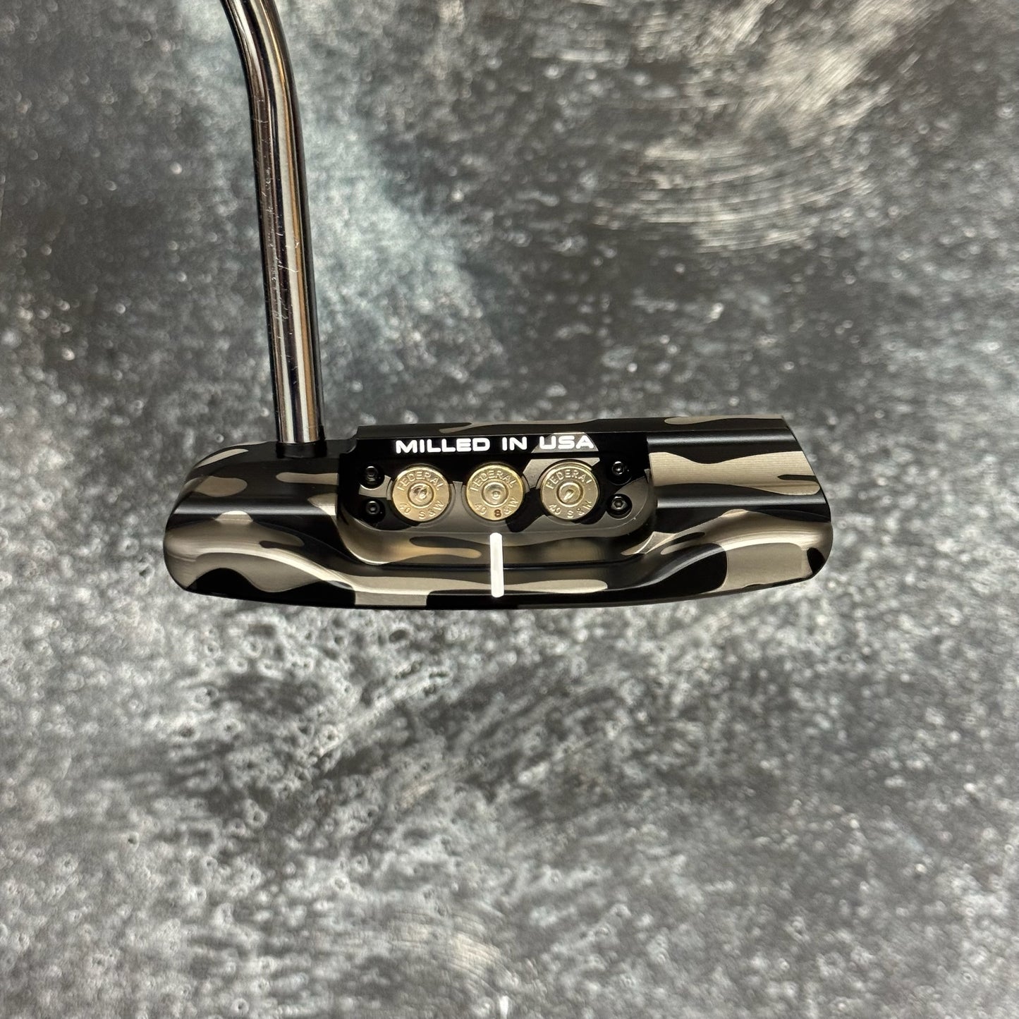 Scotty Cameron Studio Style Catalina (Black Camo Bulletback)
