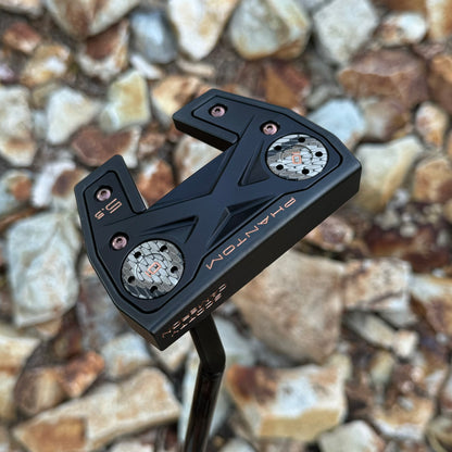 Scotty Cameron Phantom X5.5 Black PVD Snakeskin Print