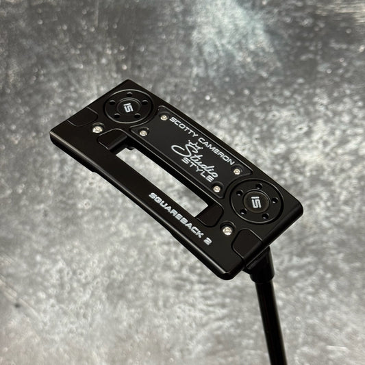 Scotty Cameron Studio Style Squareback 2 (Black PVD)