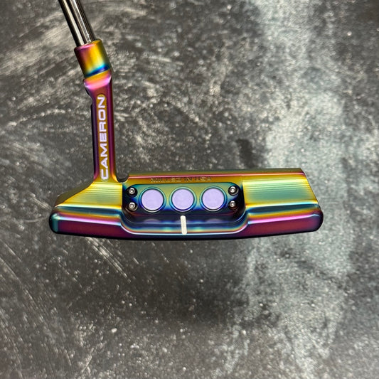 Scotty Cameron Studio Style Newport 2 (Crazy Rainbow PVD)