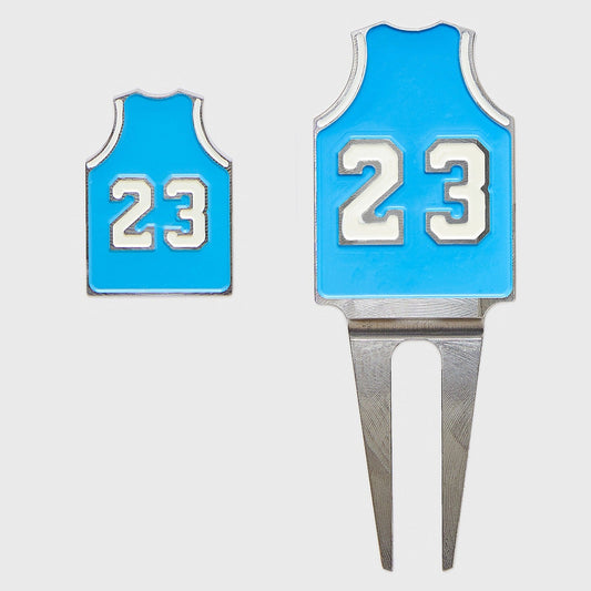 MJ #23 Divot Tool & Ball Markers