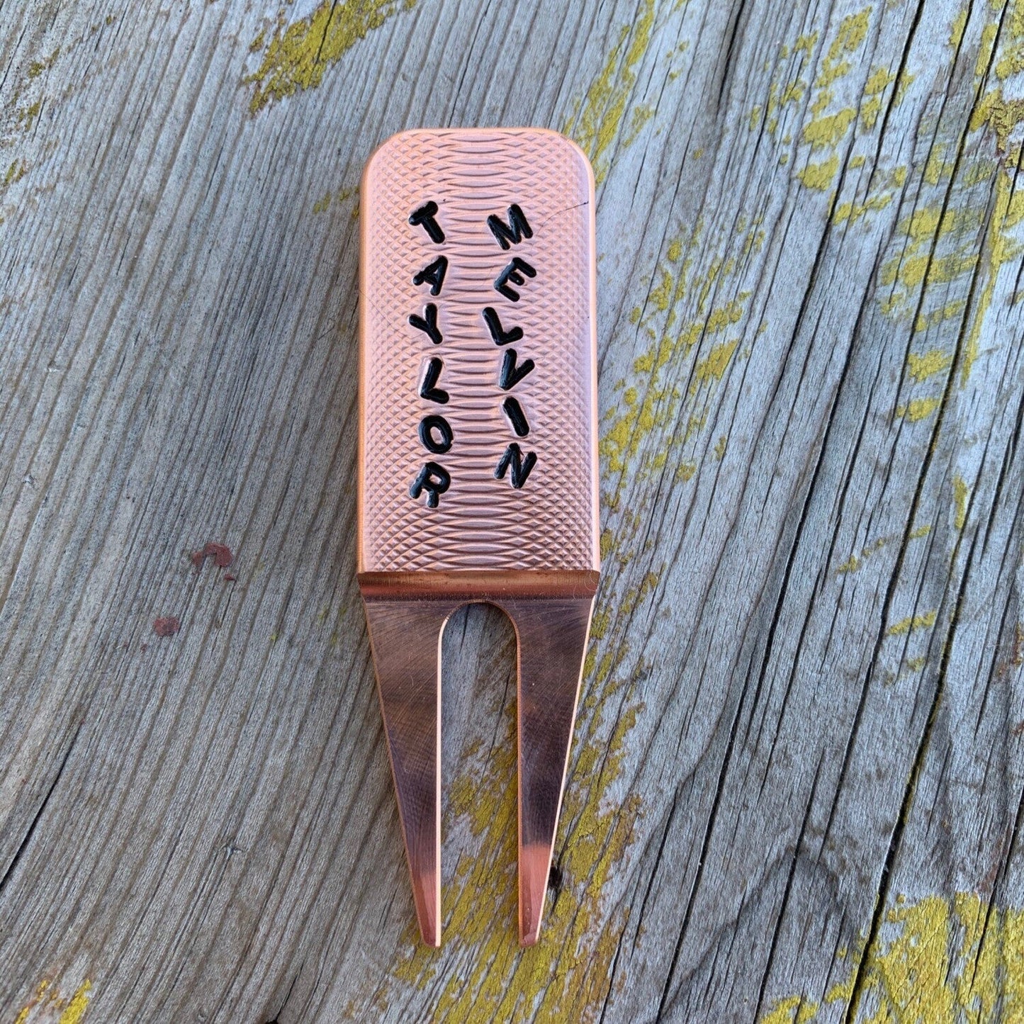 Custom Milled Divot Repair Tool