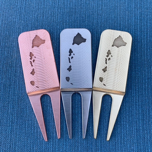 Hawaiian Islands Themed Divot Tool