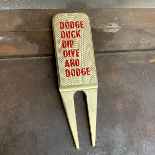 Dodgeball Themed Divot Tool