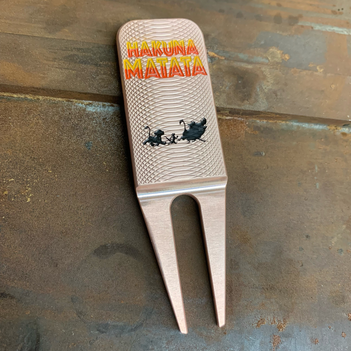 Hakuna Matata Divot Tool