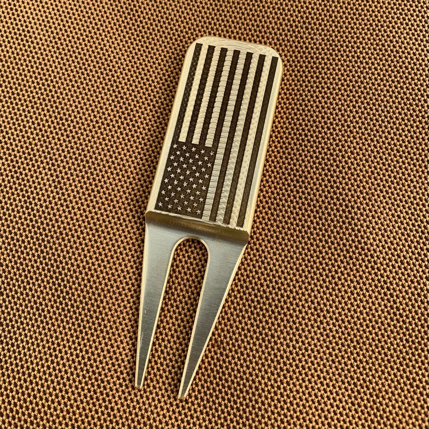 USA Flag Divot Tool