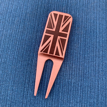 Union Jack Flag Divot Tool