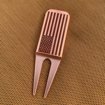 USA Flag Divot Tool