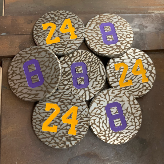 Kobe #8 & #24 Elephant Print Ball Marker